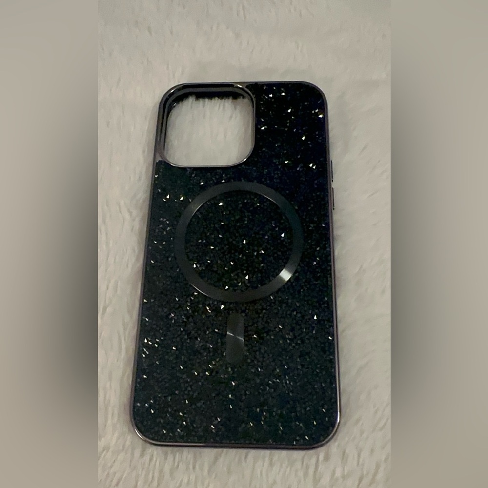 MVMT…Glitter Black Phone Case
